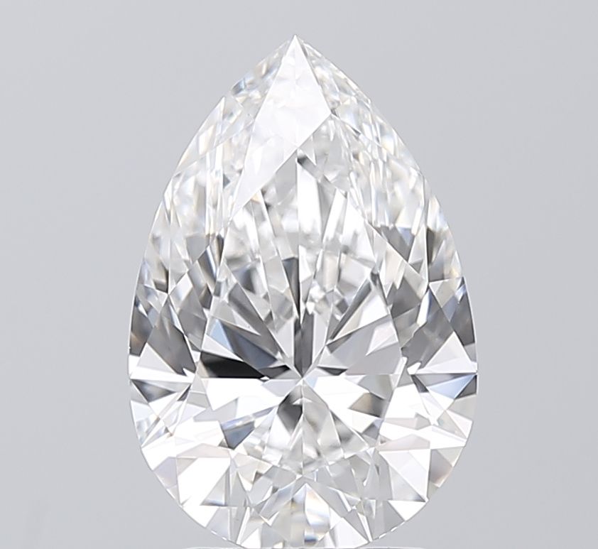 Lab Grown Diamond 3,01Ct E-VVS2 Pear - IGILG822612793 1