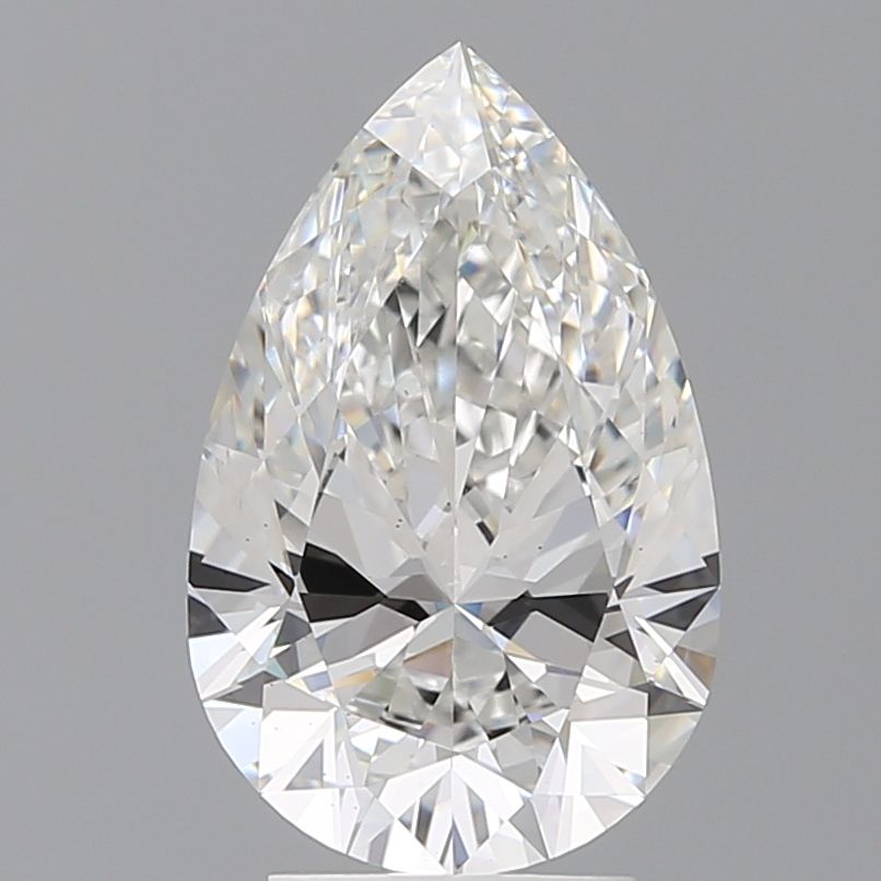 Lab Grown Diamond 3,58Ct F-VS2 Pear - IGILG781602779 1