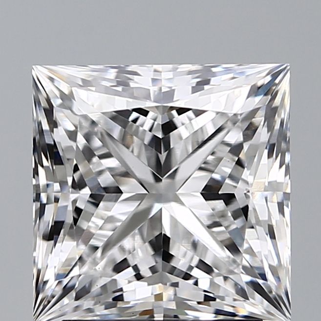 Lab Grown Diamond 2,58Ct D-VS1 Princess - IGILG760559954 1