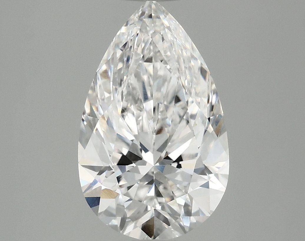Lab Grown Diamond 3Ct E-VS1 Pear - IGILG813624867 1