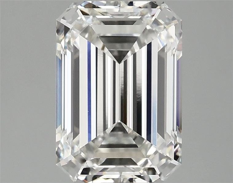 Lab Grown Diamond 2,83Ct F-VS1 Emerald - IGILG821617946 1