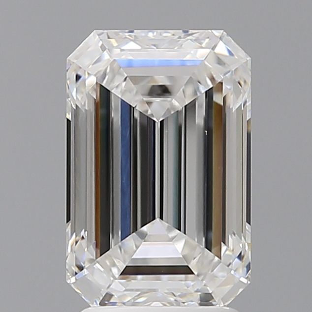 Lab Grown Diamond 2,96Ct E-VS1 Emerald - IGILG803671455 1