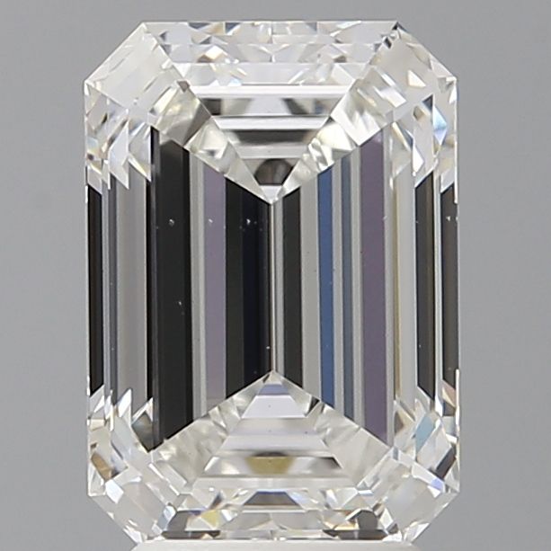 Lab Grown Diamond 3,57Ct F-VS1 Emerald - IGILG801634196 1