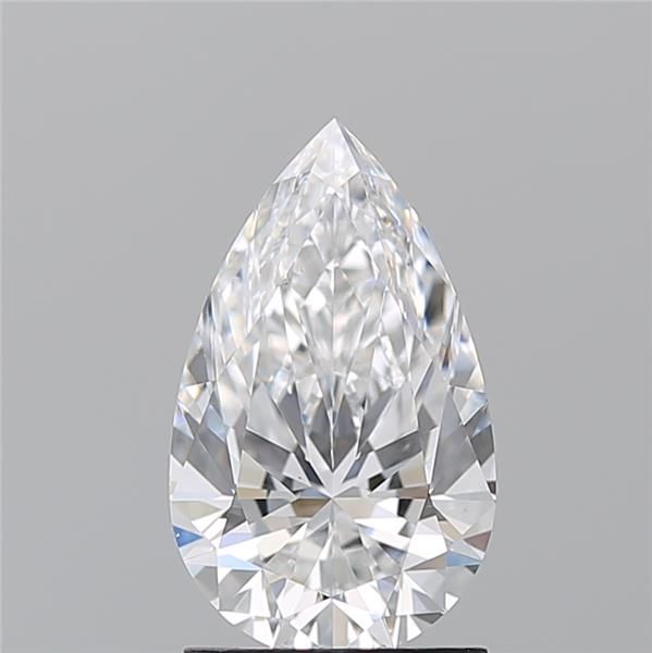 Diamond Natural 1,55Ct D-VS2 Pear - GIA5241022831 1