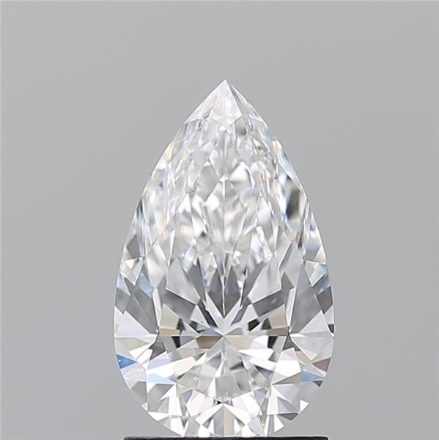 Diamond Natural 1,55Ct D-VS2 Pear - GIA5241022831 1
