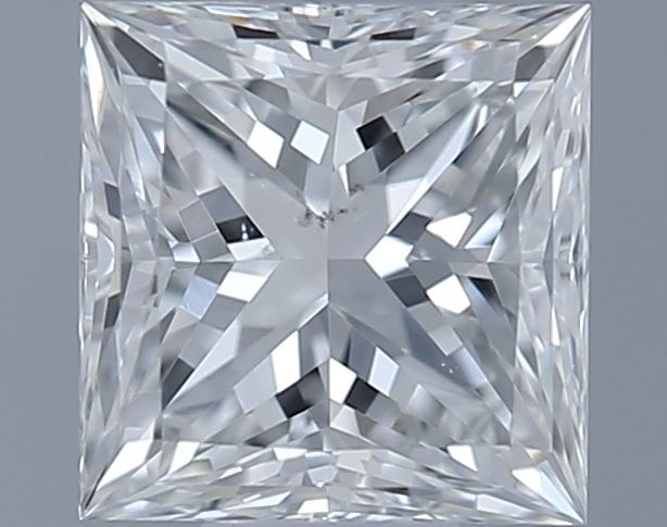 Diamond Natural 0,5Ct G-SI1 Princess - GIA7552646623 1