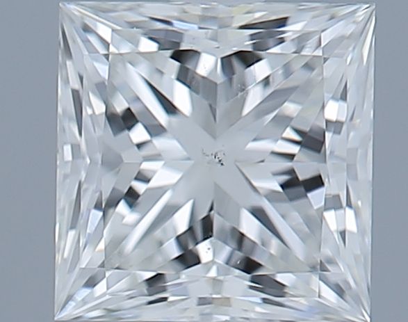 Diamond Natural 0,52Ct I-SI1 Princess - GIA6555724730 1