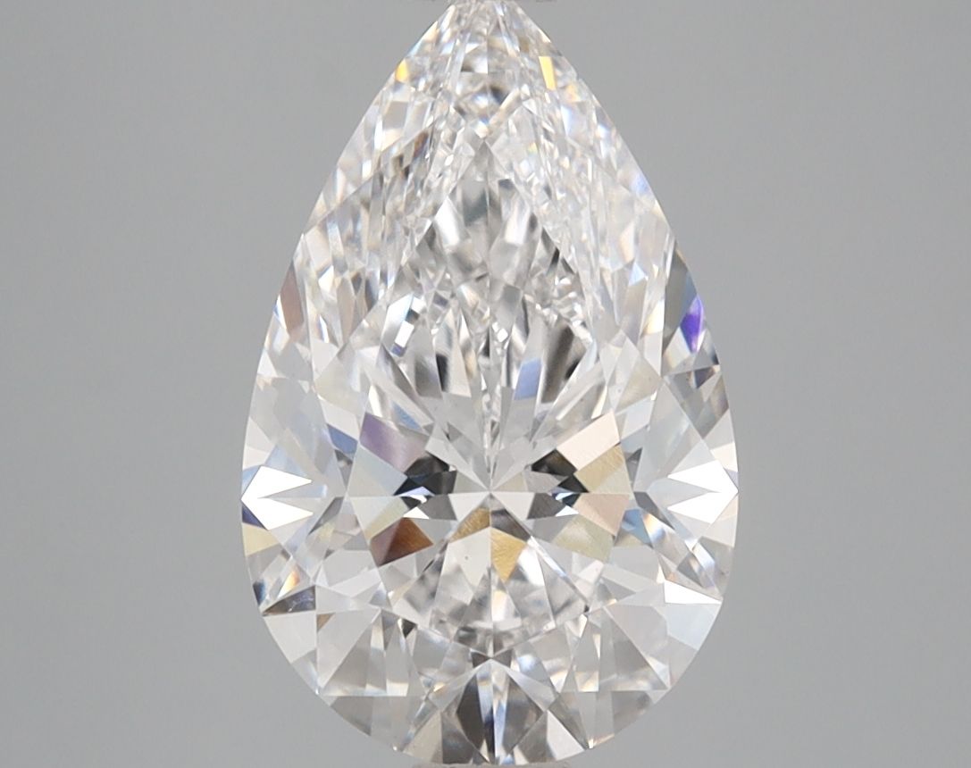 Lab Grown Diamond 2,57Ct E-VS1 Pear - GIA6505977635 1