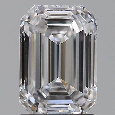 Lab Grown Diamond 1,54Ct D-VVS1 Emerald - IGILG795648317 1