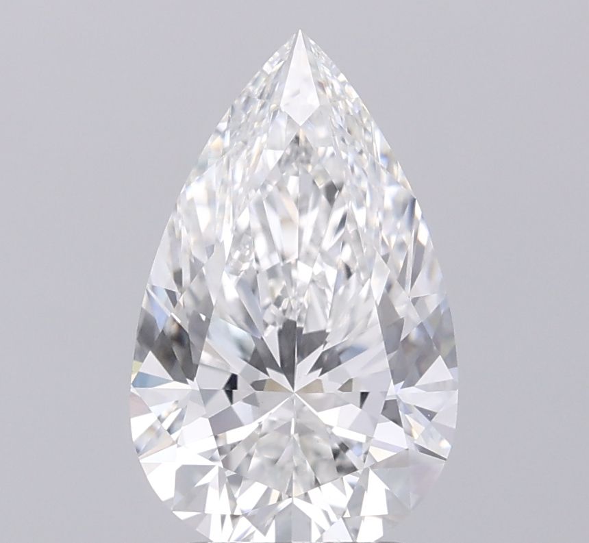 Lab Grown Diamond 2,57Ct E-VVS2 Pear - IGILG818679642 1