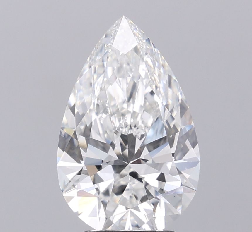 Lab Grown Diamond 3,08Ct F-VVS2 Pear - IGILG826635752 1