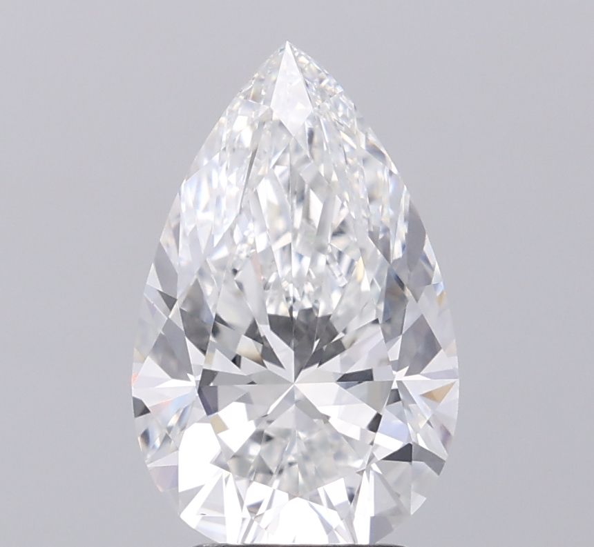 Lab Grown Diamond 3,1Ct E-VVS2 Pear - IGILG826641350 1