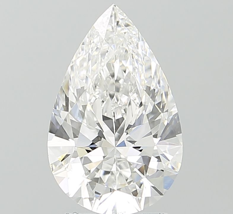 Lab Grown Diamond 2,54Ct D-VVS2 Pear - IGILG826645155 1