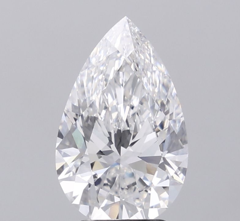 Lab Grown Diamond 3,03Ct E-VVS2 Pear - IGILG807640702 1