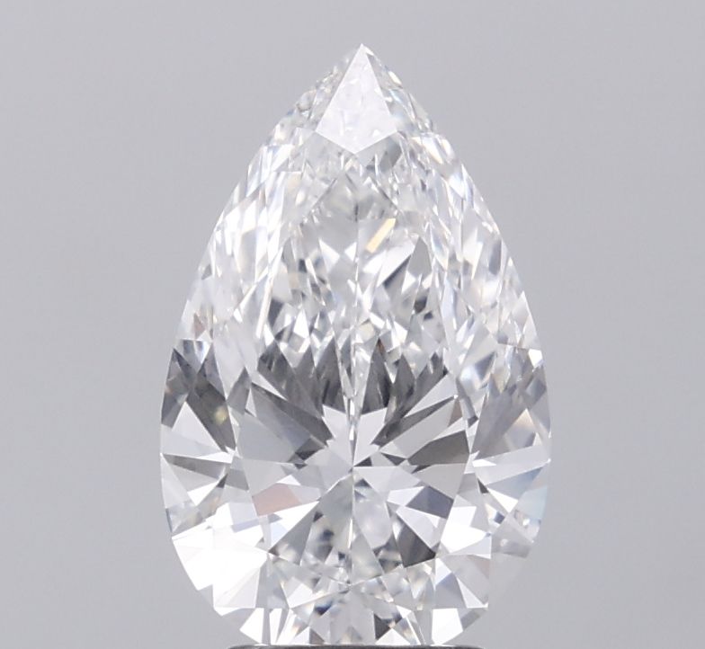 Lab Grown Diamond 3,04Ct E-VVS2 Pear - IGILG807640712 1