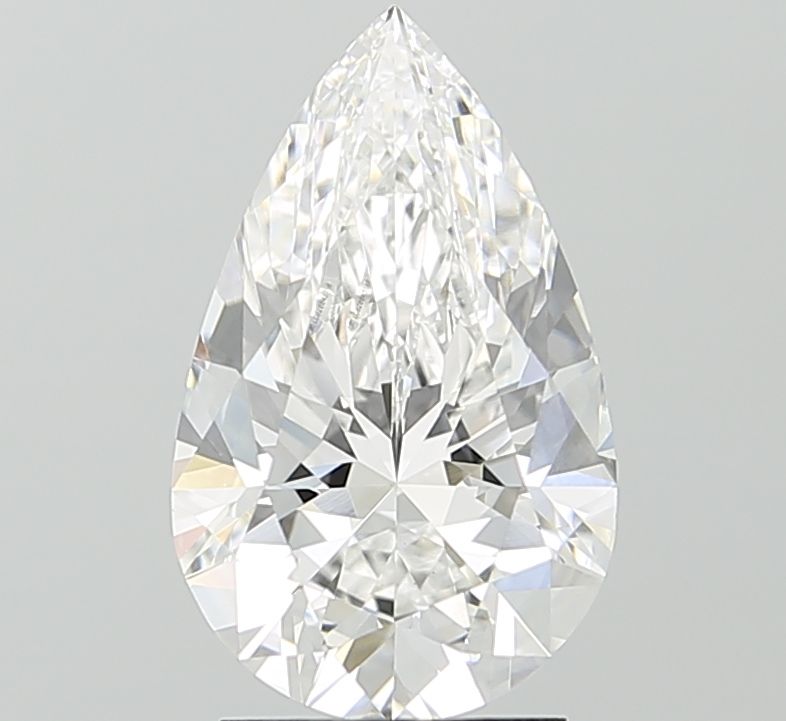 Lab Grown Diamond 2,58Ct D-VVS2 Pear - IGILG826645166 1