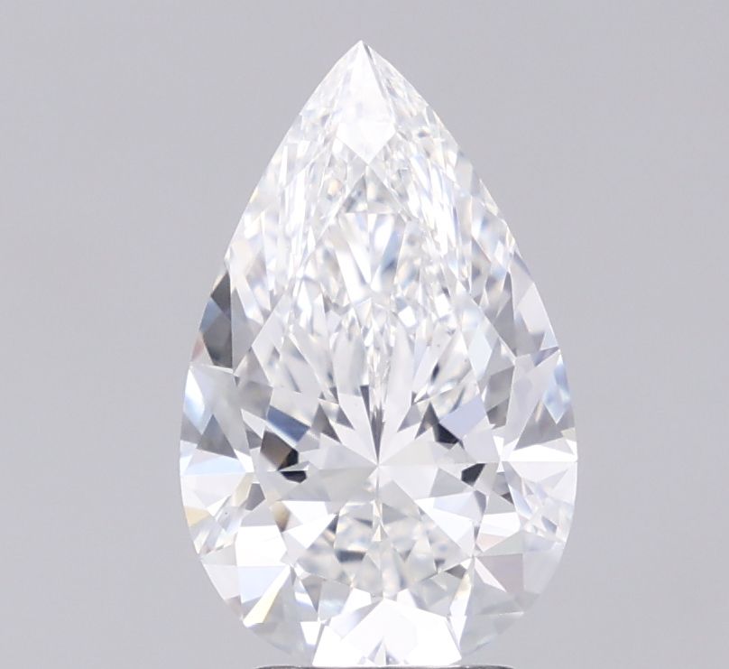 Lab Grown Diamond 3,09Ct E-VS1 Pear - IGILG826693009 1
