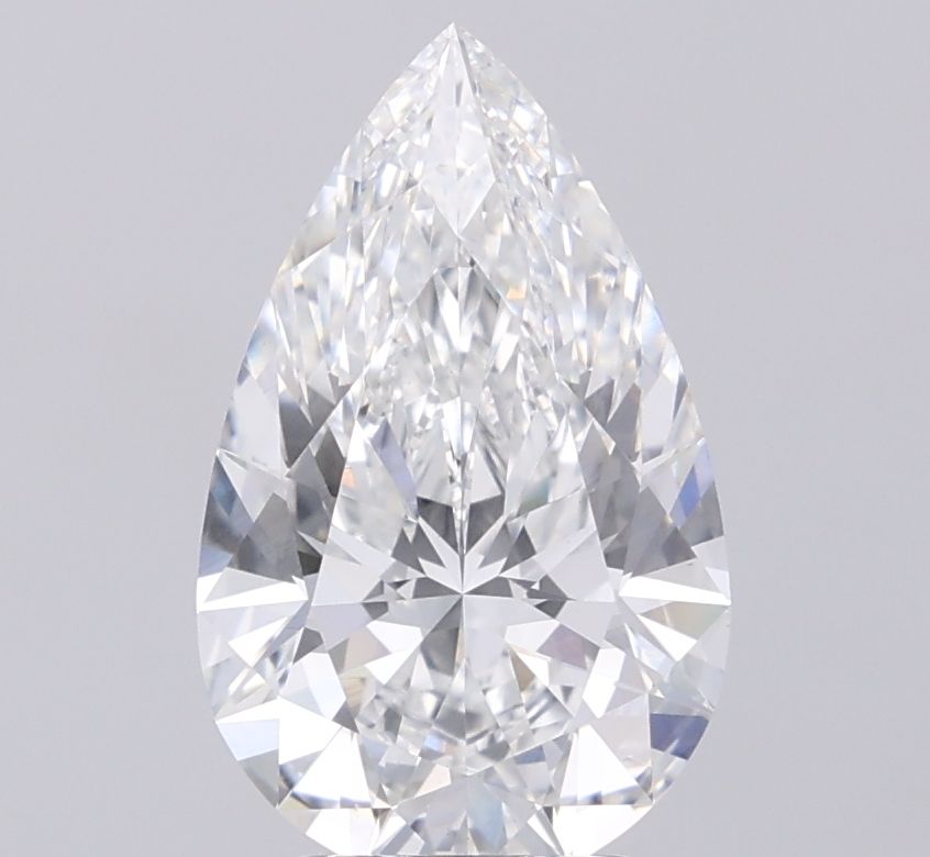 Lab Grown Diamond 3,09Ct E-VVS2 Pear - IGILG826681697 1