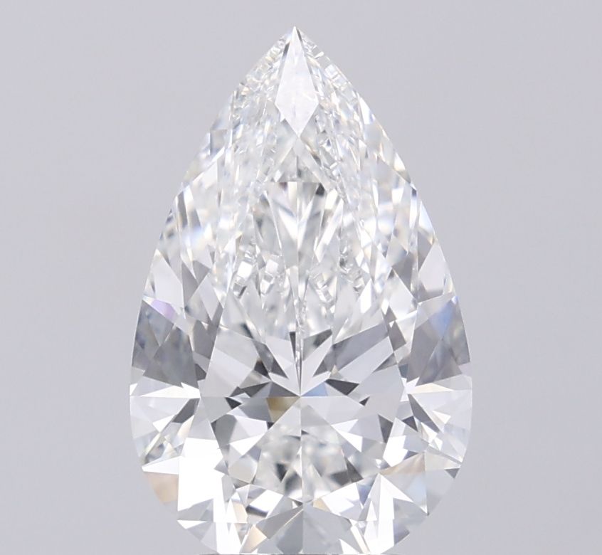 Lab Grown Diamond 3,1Ct E-VVS2 Pear - IGILG826641349 1