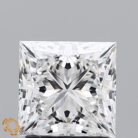 Lab Grown Diamond 1,63Ct F-VVS2 Princess - IGILG561277784 1