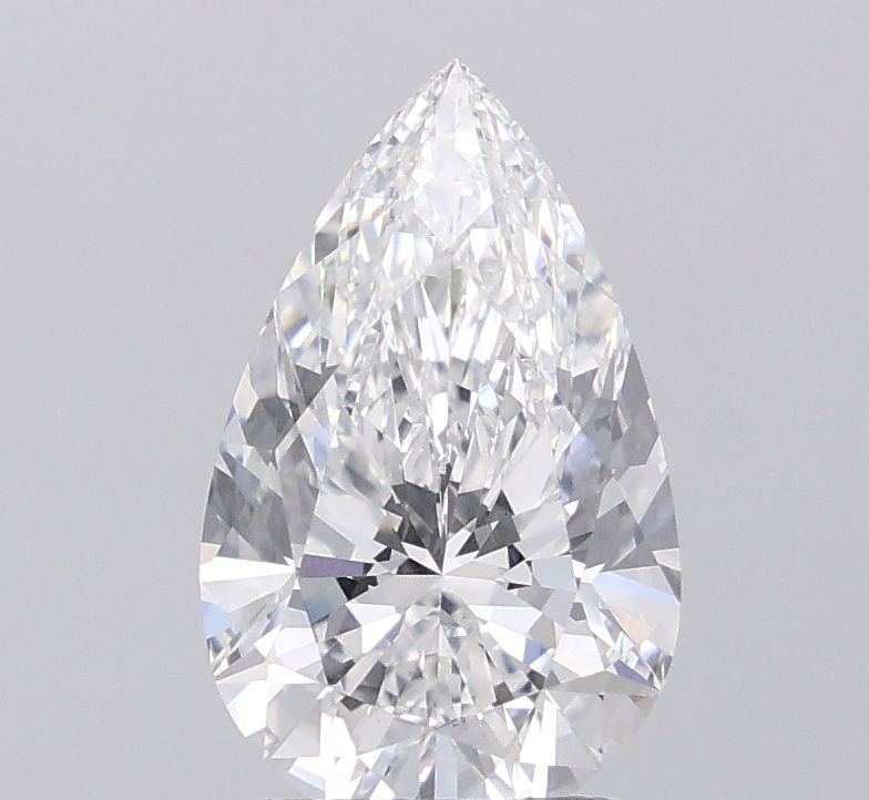 Lab Grown Diamond 3,07Ct F-VS1 Pear - IGILG807640721 1