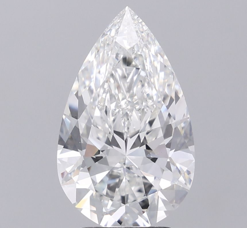 Lab Grown Diamond 3,08Ct F-VVS2 Pear - IGILG826635753 1