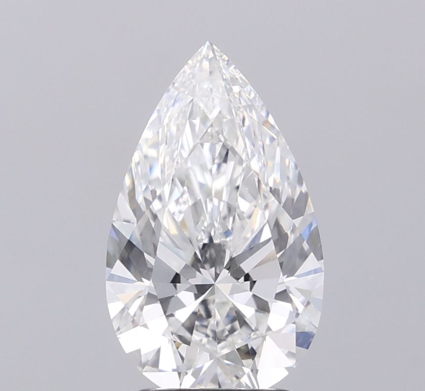 Lab Grown Diamond 2,57Ct E-VVS2 Pear - IGILG826645162 1
