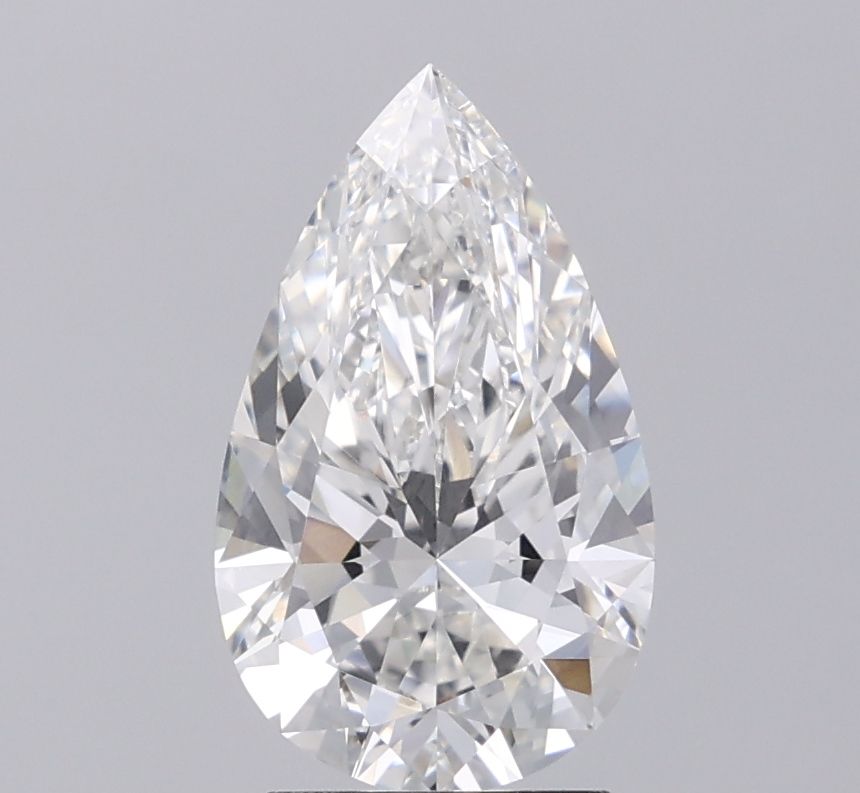 Lab Grown Diamond 2,58Ct G-VVS2 Pear - IGILG818654604 1