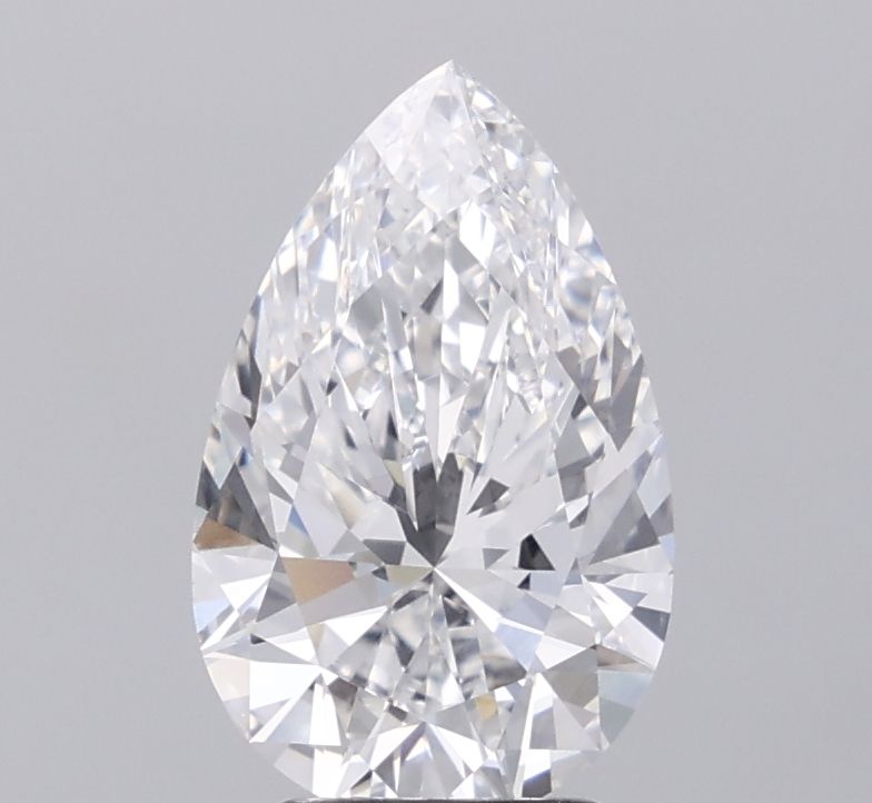 Lab Grown Diamond 3,04Ct D-VVS2 Pear - IGILG807640711 1