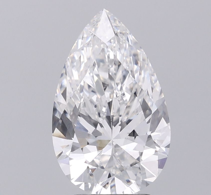 Lab Grown Diamond 3,04Ct E-VVS2 Pear - IGILG821695286 1