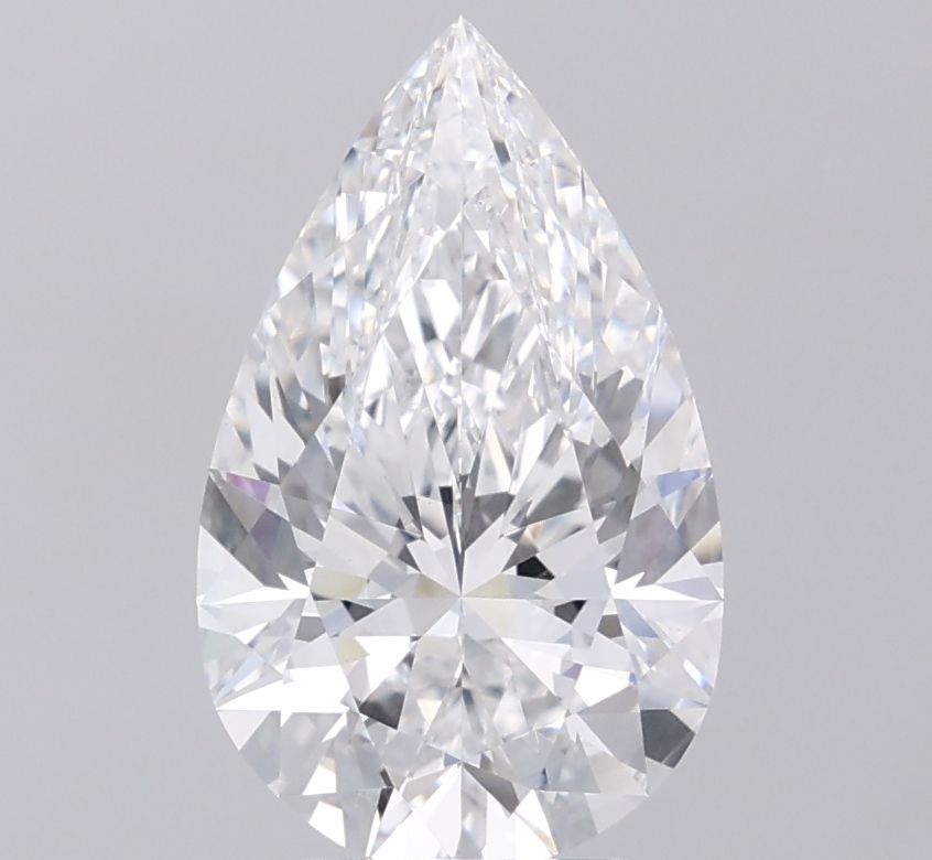 Lab Grown Diamond 3,08Ct E-VS1 Pear - IGILG826635758 1