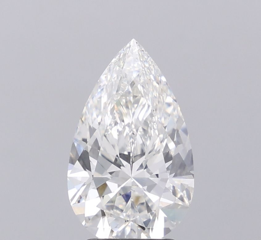 Lab Grown Diamond 2,6Ct F-VVS2 Pear - IGILG826645172 1