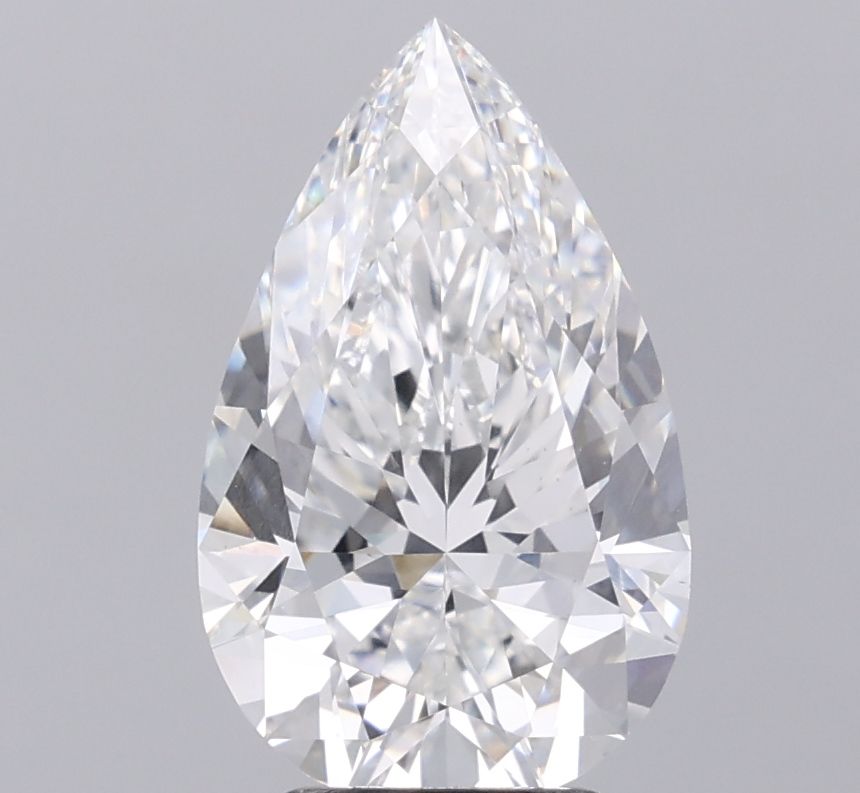 Lab Grown Diamond 3,52Ct F-VVS2 Pear - IGILG826681706 1