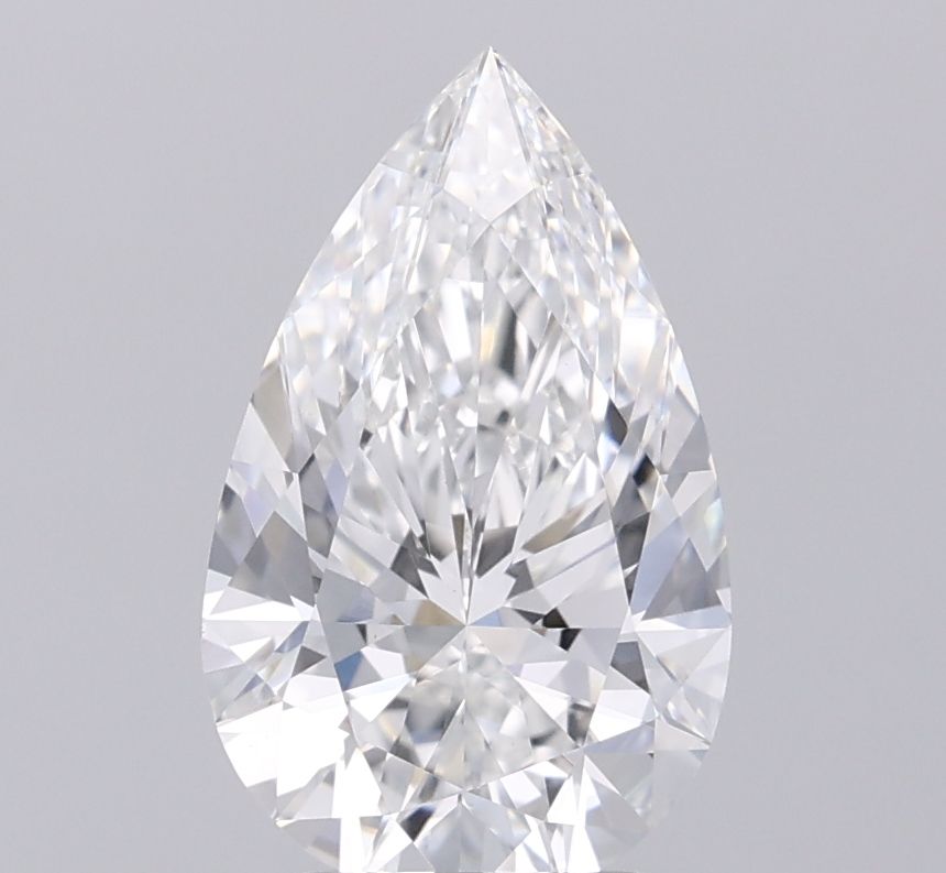 Lab Grown Diamond 2,57Ct E-VVS2 Pear - IGILG818679644 1