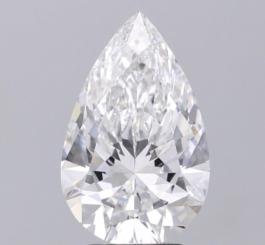 Lab Grown Diamond 3,07Ct E-VVS2 Pear - IGILG826635751 1