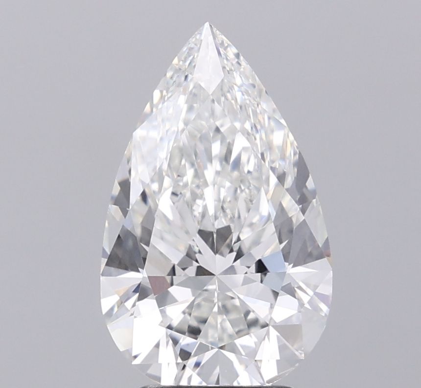 Lab Grown Diamond 3,04Ct F-VVS2 Pear - IGILG826633077 1