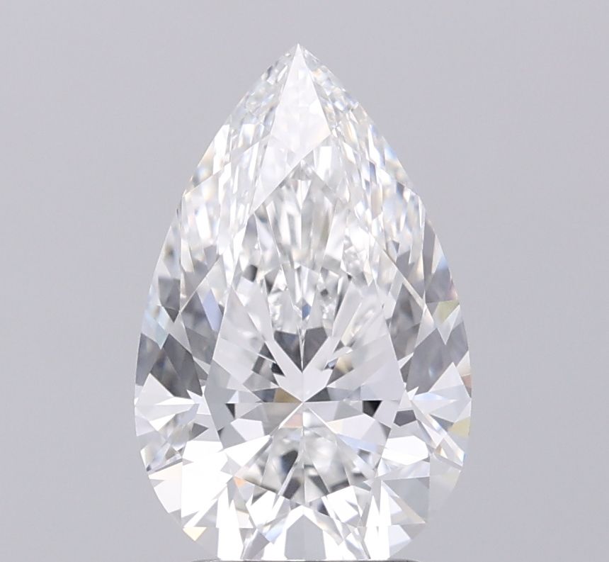 Lab Grown Diamond 2,56Ct E-VVS2 Pear - IGILG818679641 1