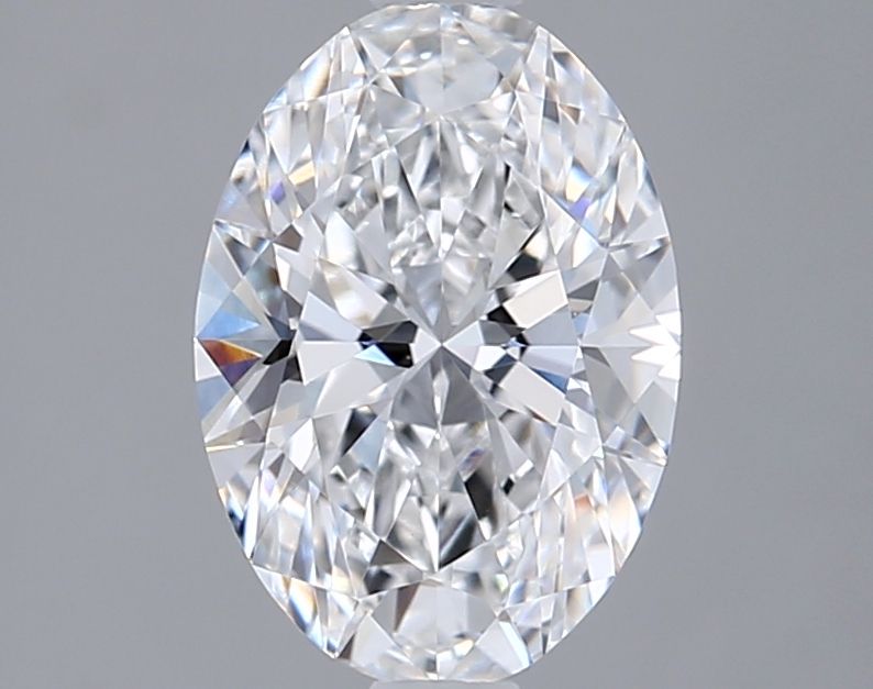 Lab Grown Diamond 1,61Ct D-VVS2 Oval - IGILG744523033 1