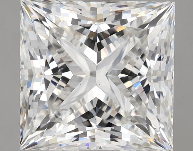 Lab Grown Diamond 3,37Ct F-VS1 Princess - IGILG621422682 1