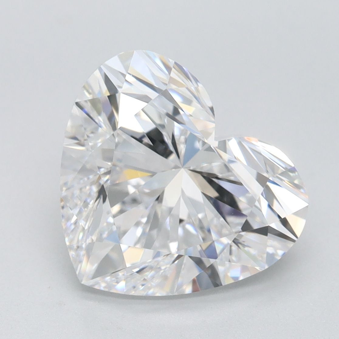 Lab Grown Diamond 3,37Ct D-FL Heart - IGILG804665230 1