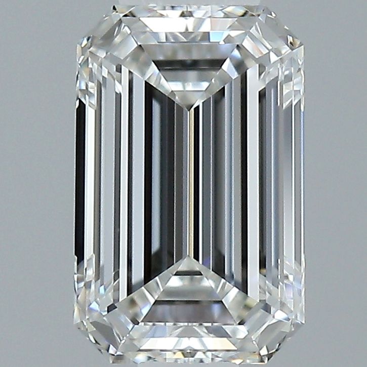Diamond Natural 0,72Ct F-VVS1 Emerald - GIA6531055490 1