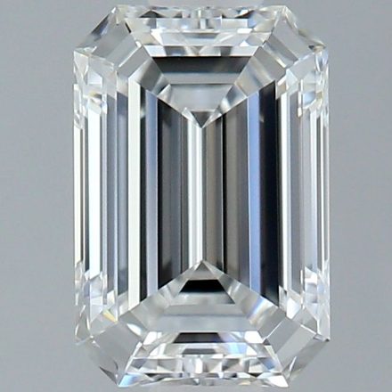 Diamond Natural 0,7Ct F-VVS2 Emerald - GIA6551385419 1