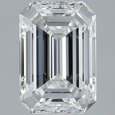 Diamond Natural 0,7Ct F-VVS2 Emerald - GIA2547979664 1