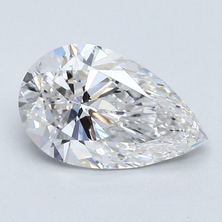 Diamond Natural 1,57Ct F-VVS2 Pear - GIA1558584107 1