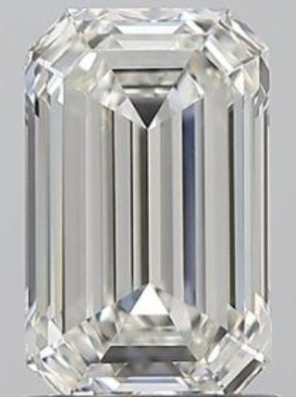 Diamond Natural 1,51Ct H-VVS2 Emerald - GIA2528977037 1