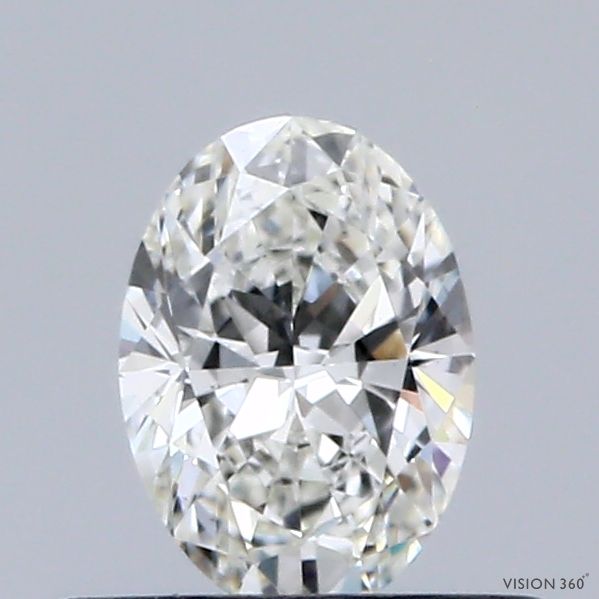 Diamond Natural 0,41Ct I-VS1 Oval - GIA6551637262 1