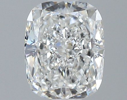 Diamond Natural 1Ct F-VVS1 Cushion - GIA7558108568 1