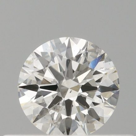 Diamond Natural 0,34Ct I-SI2 Round - GIA6552492406 1