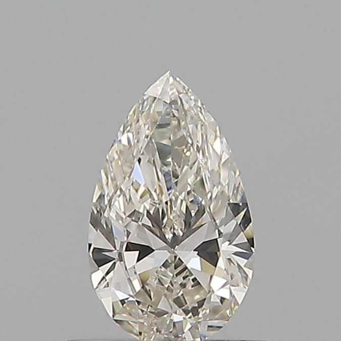 Diamond Natural 0,6Ct J-VVS1 Pear - GIA6521000524 1