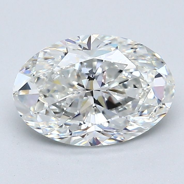 Diamond Natural 1,7Ct G-VVS2 Oval - GIA7543924372 1